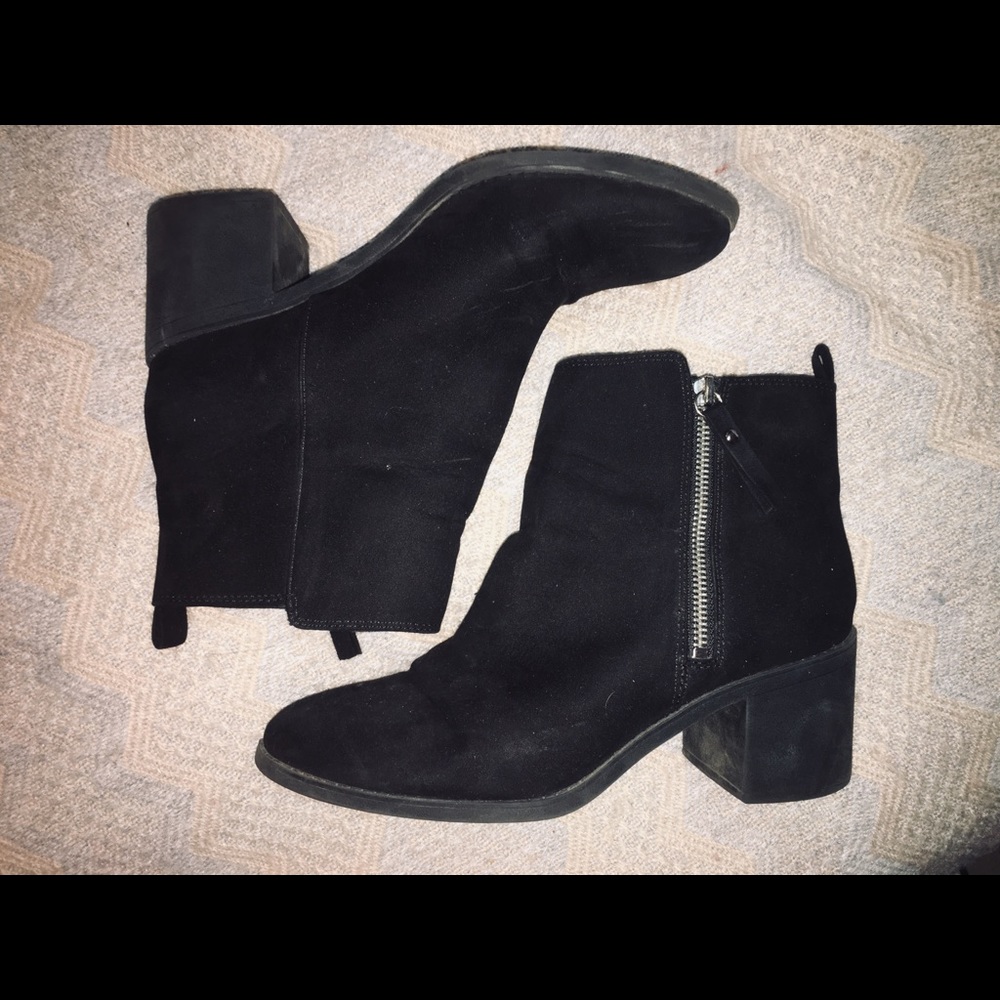 H&M black booties - size 8.5